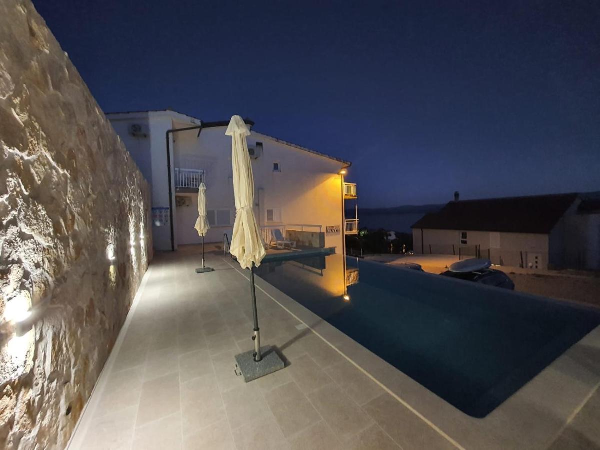 Apartment 4 With Pool And Amazing Sea View ล็อควา โรโกซนิตซา ภายนอก รูปภาพ